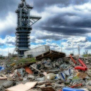 escombros reciclaje en la construcción